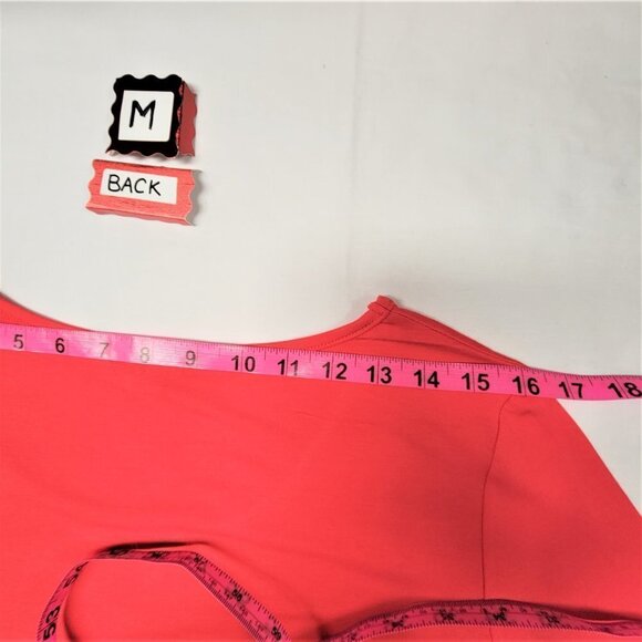 VIOLET ruby comfortable thin light red mid sleeve blouse top sizes M L XL - Picture 7 of 11